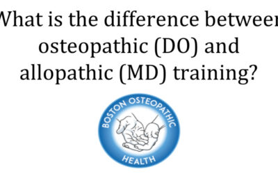 “What is the difference between osteopathic (DO) and allopathic (MD) training?”